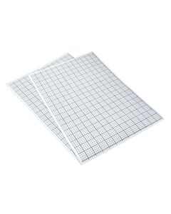 Wateroplosbaar borduurpapier met ruit van Restyle