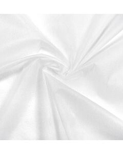 Vlieseline dun plakbaar wit 