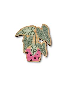 Crafty kit houten needle minder huisplant