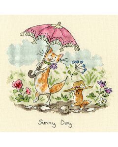 Borduurpakket  Bebunni - zonnige dag Bothy Threads xaj7