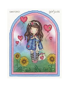 Bothy Threads borduurpakket Gorjuss, wees lief voor jezelf XG56 telpatroon