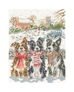 Bothy Threads borduurpakket Shepherds Watched XHD146 telpatroon