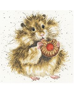 Bothy Threads borduurpakket 'diet starts tomorrow' XHD37 telpatroon