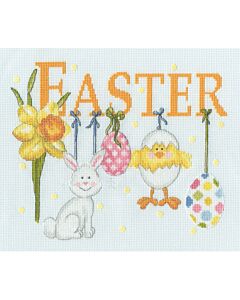 Bothy Threads borduurpakket het pompoen busje XKTB20 telpatroon