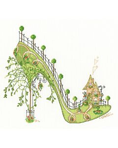 Bothy Threads borduurpakket 'walk home' hak XSK03 telpatroon