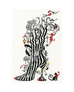 Bothy Threads borduurpakket 'rêver' hak XSK08 telpatroon