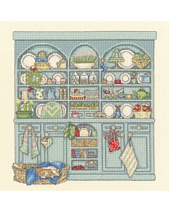 Bothy Threads borduurpakket keuken dressoir XSS27 telpatroon