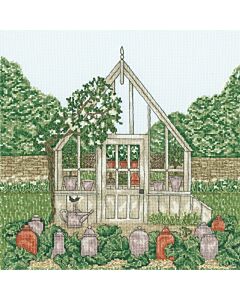 Bothy Threads borduurpakket 'greenhouse' XSS28 telpatroon