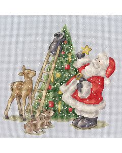 Bothy Threads borduurpakket kerstboom optuigen XX26 telpatroon