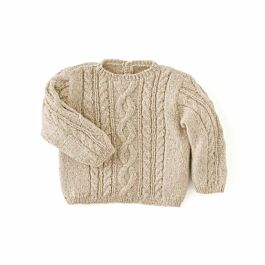 Baby Trui Breien Phildar Baby Kabeltrui Breien Van Phil Caresse