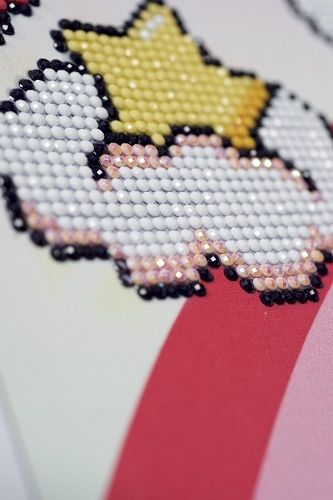 Diamond painting Hello Kitty met eenhoorn