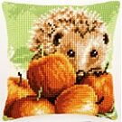 Borduurkussen Egel met appels kruissteek vervaco PN-0155865 