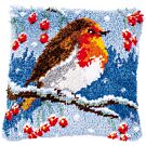 Knoopkussen pakket roodborstje in de winter van Vervaco pn-0186012