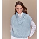 Lana Grossa dames spencer breien van Cool Merino Big (LB17, M3)