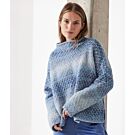 Lana Grossa dames trui breien van Airy en Picasso (F70,M37)