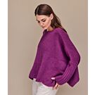 Lana Grossa dames trui met wijde mouwen breien van Cool Merino (LB17, M2)