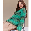 Lana Grossa dames vest breien van Picasso (LB17,M13)