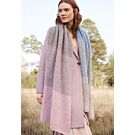 Lana Grossa grote sjaal rondbreien van Natural Superkid Tweed (DC9,M5)