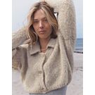 Lana Grossa kort vest breien van Natural Alpaca Lungo NK2,m17