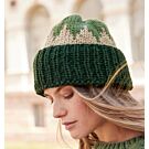 Lana Grossa muts met Noors motief breien van Winter Softness en Glamour (F70,M21)