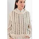 Lana Grossa spencer breien van Alpaca Air (Filati 66, m47) | C.R. Couture