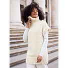 Lana Grossa spencer met col breien van Confetti (F70,M6)