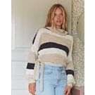 Lana Grossa streeptrui breien van Natural Alpaca Lungo NK2,m2