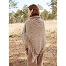 Lana Grossa top-down stola breien van Ecopuno en Silkhair (DC9,M4)