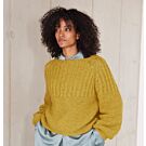 Lana Grossa top-down trui breien van Alpaca Air II (F70,M38)