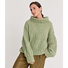 Lana Grossa trui breien van Natural Alpaca Lungo (Filati 66, m22) | C.R. Couture
