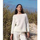 Lana Grossa trui haken van Linissimo (Haken 6, m8) | C.R. Couture