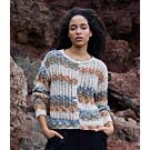 Lana Grossa vest breien van Gomitolo Hippie G15,m20
