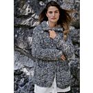 Lana Grossa vest breien van Lala Berlin Flamy (Filati 66, m17) | C.R. Couture