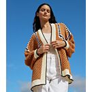 Lana Grossa vest haken en breien van Soft Cotton (Haken 6, m11) | C.R. Couture