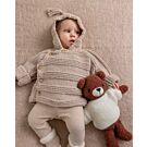 Phildar baby jasje met capuchon breien van Partner 6 (245, m28)