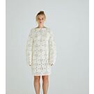 Phildar dames granny squares jurk haken van Phil Perle 5 (238, m5)