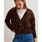 Phildar dames vest met v-hals breien van Phil Soie Merinos (262,m9)