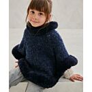Phildar kinder poncho breien van Phil Lovely mohair en Phil Inuit (263,m27)