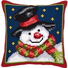 Vervaco kruissteek borduurkussen sneeuwman pn-0008727