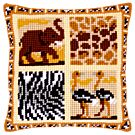 Vervaco borduurkussenpakket Safari PN-0143703 voorbedrukt