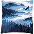 Vervaco kussenpakket Blauw Landschap pn-0201595 om te borduren