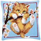 vervaco pn-0148242Borduurpakket kruissteekkussen hangend aan een tak