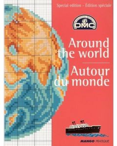 Borduurboekje De wereld rond  - Around the world van DMC