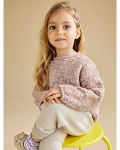 Phildar kinder trui breien van Phil Rainbow & Phil Light (229, M3)
