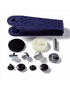 Prym anorak vernietbare drukknopen - 12mm brons 10 stuks 