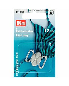 Bikinisluiting klaverblad zilverkleurig 12 mm van prym 