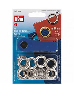 Ringen en schijven van Prym  14mm