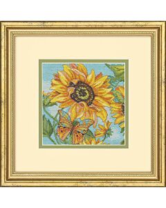 Dimensions borduurpakket Zonnebloem 70-65228 telpatroon