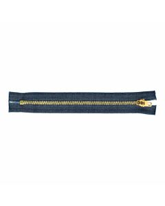 Opti jeans rits M40 kl.7010 10cm goud