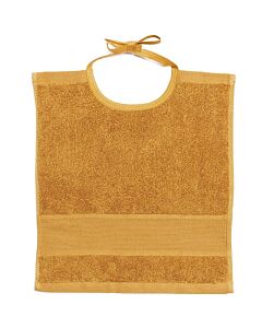 Rico Design baby slabbetje met aida rand om te borduren camel 740275.70